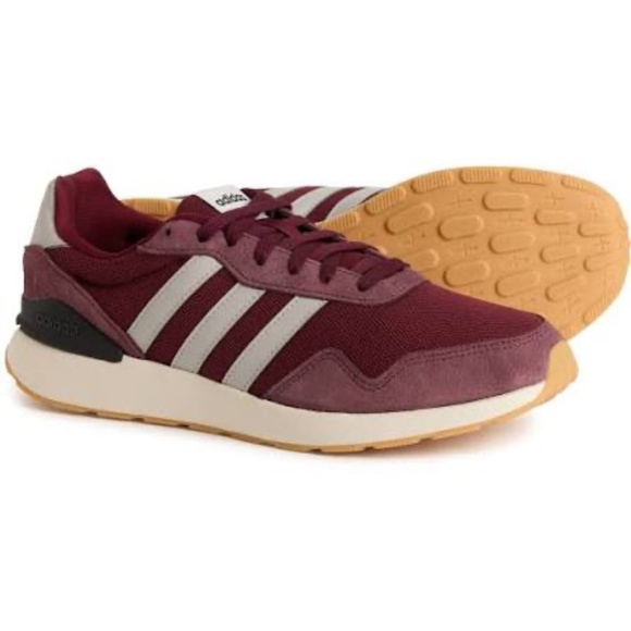 adidas Other - ! Adidas Run 60s 4.0 maroon/white Men's 10